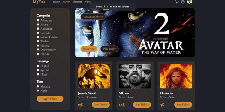 Cinema Ticket Booking